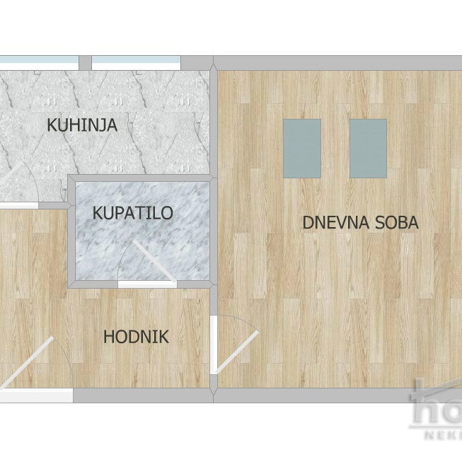 Jednosoban stan na prodaju, Šarengrad, Novi Sad, 34m², 91.000 €