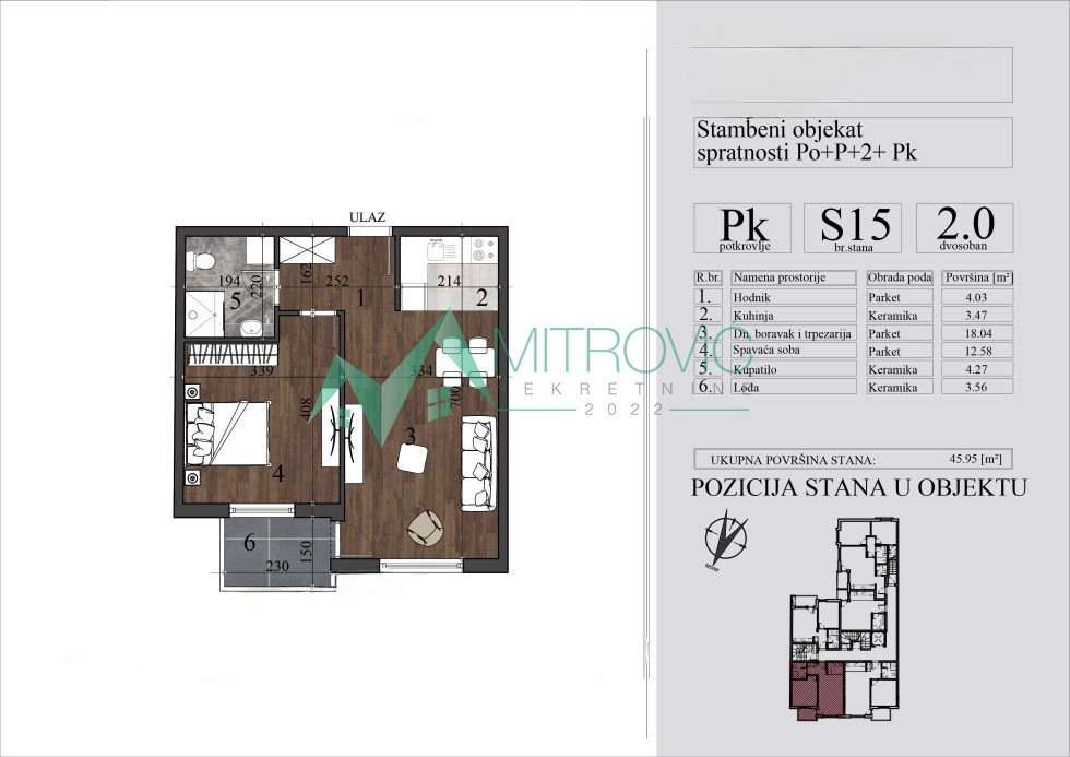 stanovi-2-po-detelinara-nova-1003810-rmxpl Dvosoban stan na prodaju, Nova Detelinara, Novi Sad, 45.95m², 3. sprat, 137.250 €