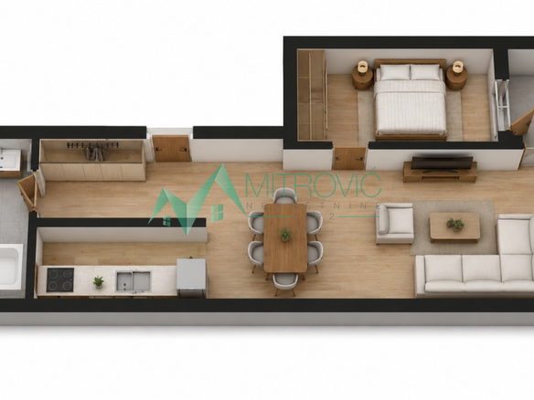 Stan Prodaja Novi Sad  53 m2