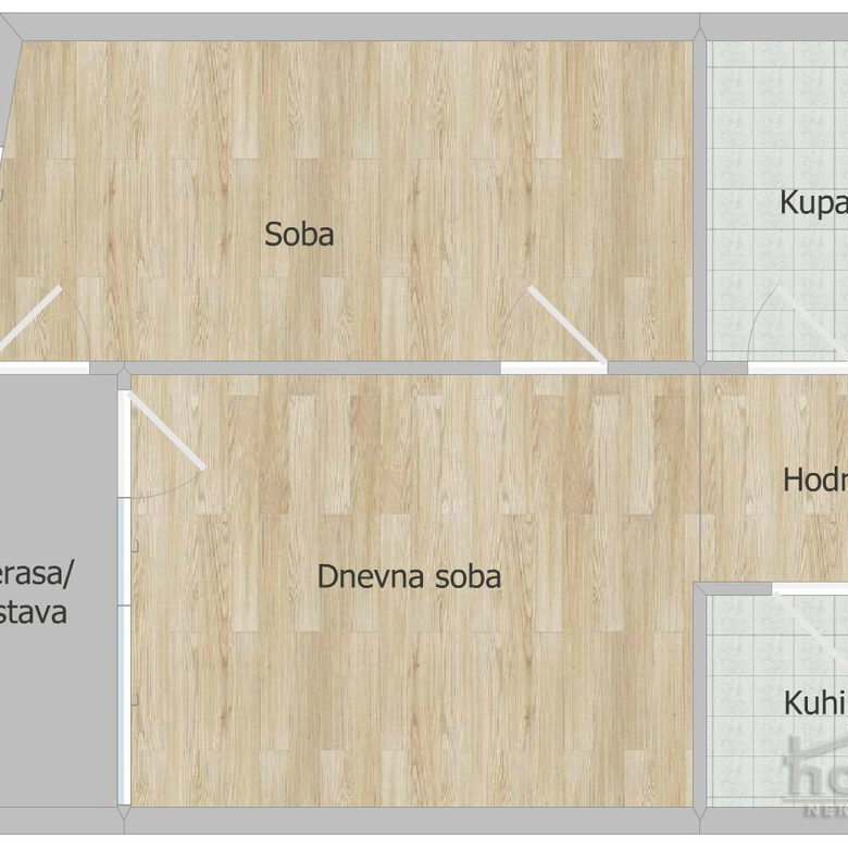 Dvosoban stan na prodaju, Bulevar Oslobođenja, Novi Sad, 46m², 2. sprat, 143.000 €