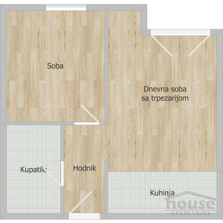 Dvosoban stan na prodaju, Bulevar Evrope, Novi Sad, 42m², 5. sprat, 140.000 €