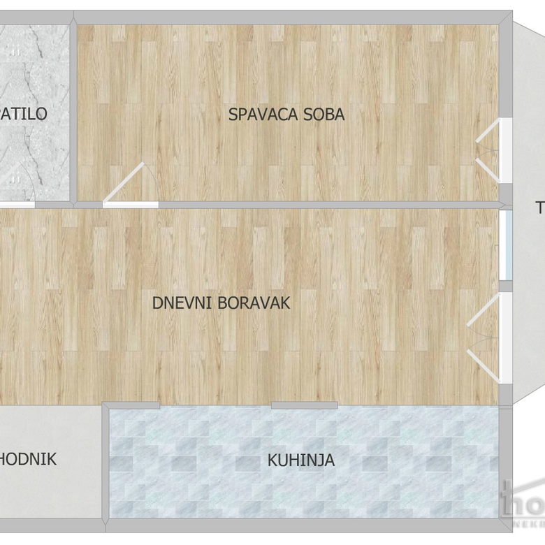 Dvosoban stan na prodaju, Cara Dušana, Novi Sad, 55m², 156.750 €