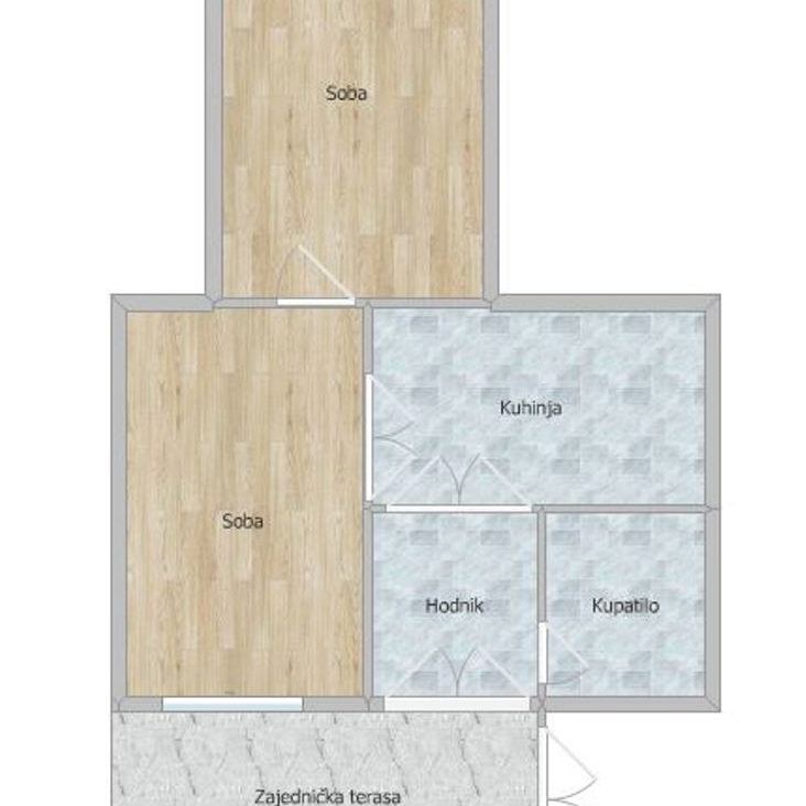 Stan Prodaja Novi Sad  51 m2