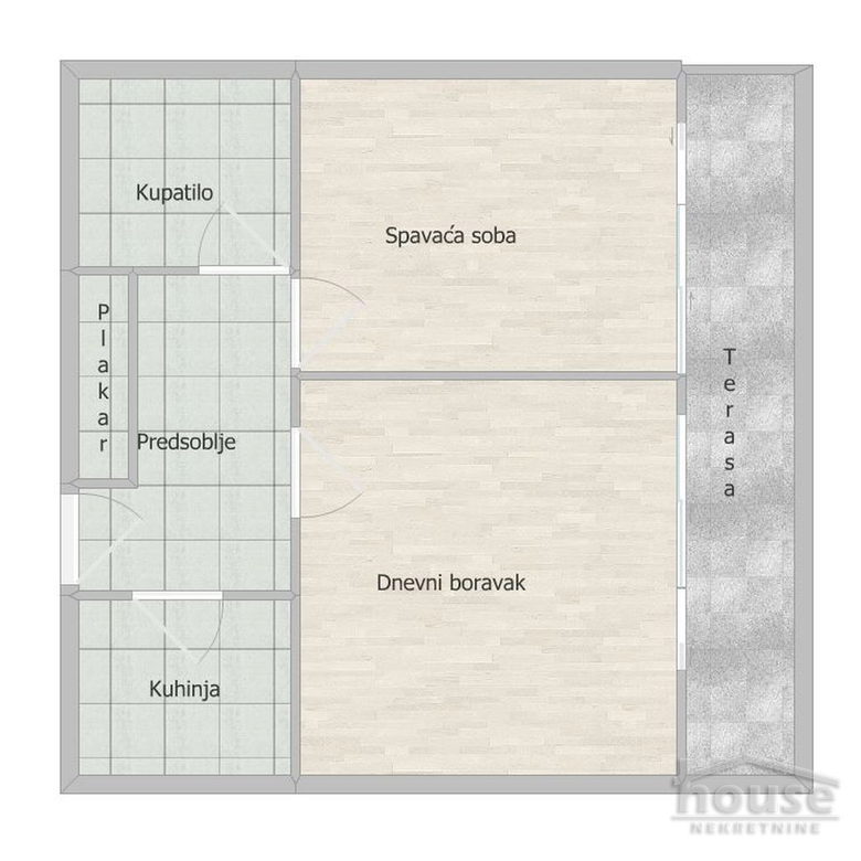 Dvosoban stan na prodaju, Liman 3, Novi Sad, 56m², 172.000 €