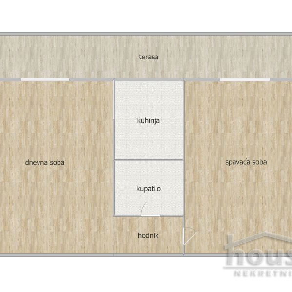 Dvosoban stan na prodaju, Centar, Novi Sad, 52m², Prizemlje, 156.000 €