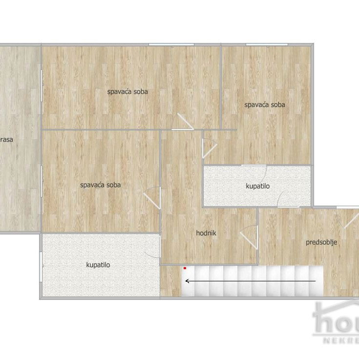 Troiposoban stan na prodaju, Sremska Kamenica, Novi Sad, 124m², 1. sprat, 272.800 €