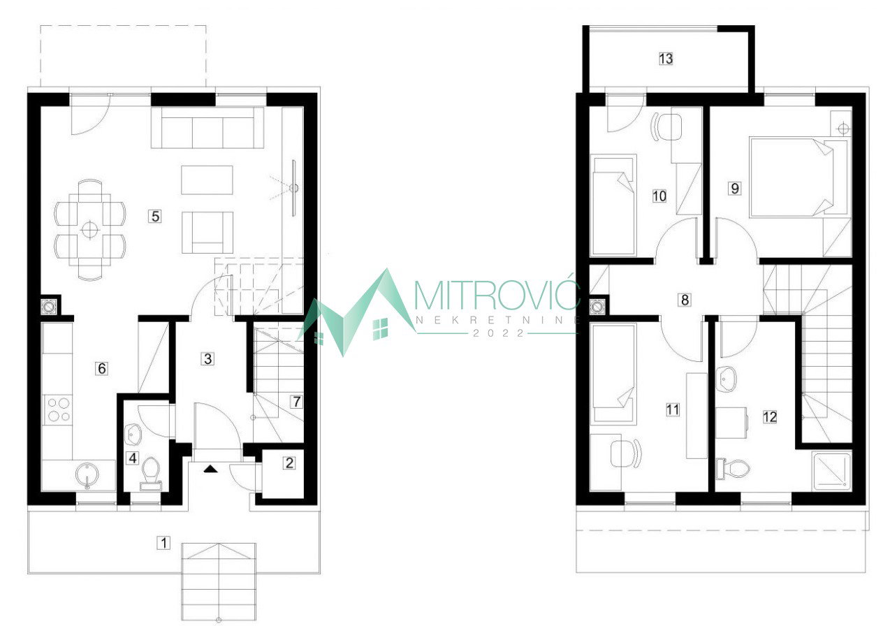 Troiposoban stan na prodaju, Petrovaradin, Novi Sad, 106m², 180.250 €