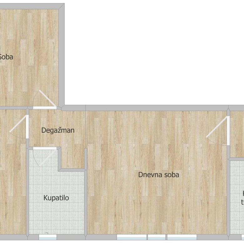 Trosoban stan na prodaju, Liman 1, Novi Sad, 64m², 190.000 €