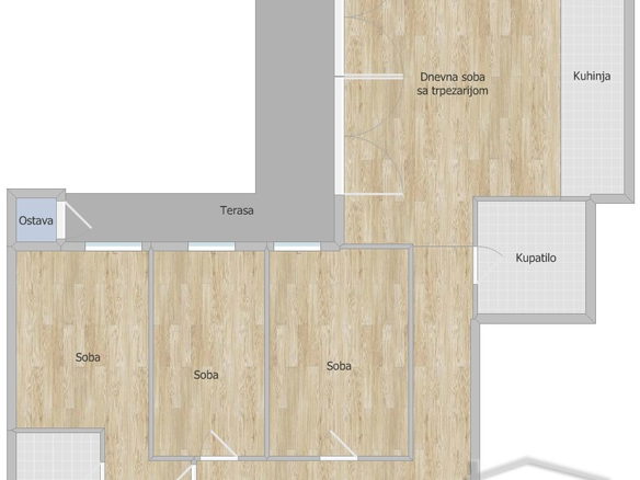 Stan Prodaja Novi Sad  109 m2