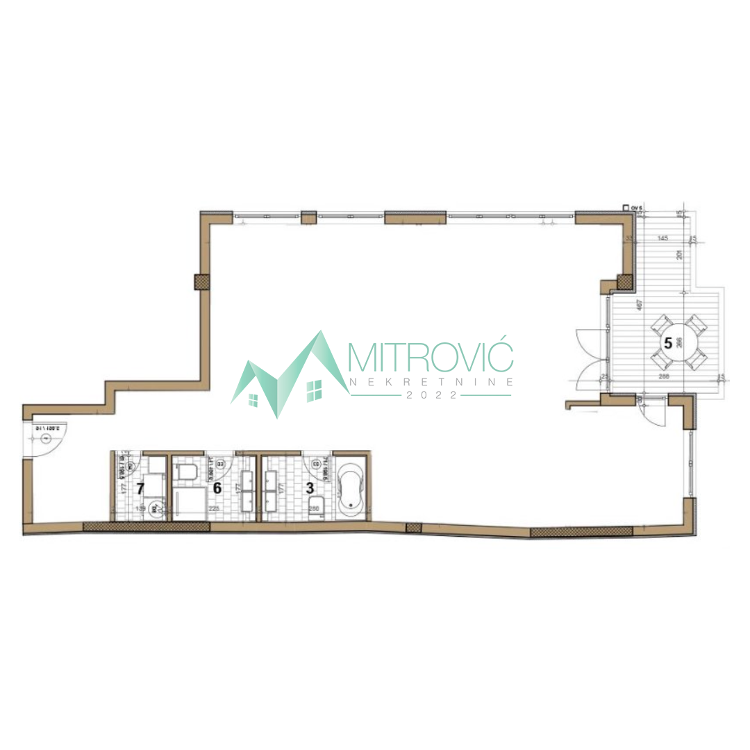 Četvorosoban stan na prodaju, Salajka, Novi Sad, 108m², 1. sprat, 342.390 €