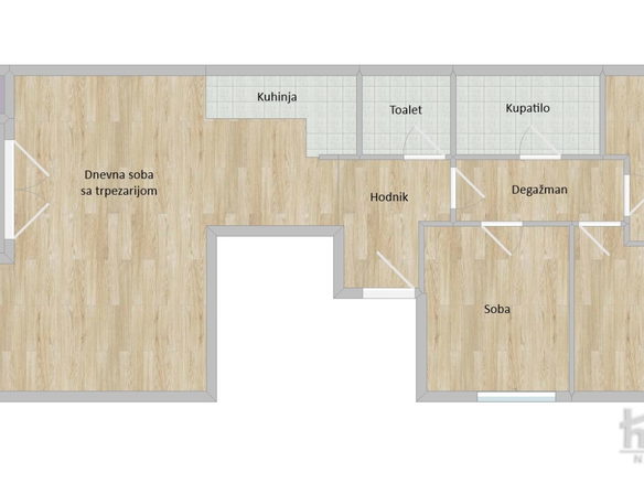 Stan Prodaja Novi Sad  80 m2