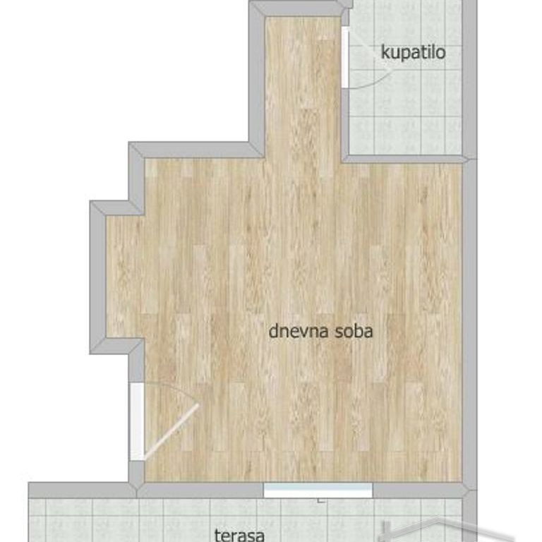 Garsonjera na prodaju, Grbavica, Novi Sad, 28m², Prizemlje, 68.000 €