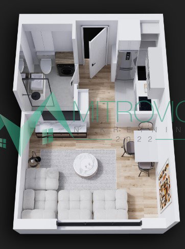stanovi-5-ga-telep-1003686-edvs2 Garsonjera na prodaju, Telep, Novi Sad, 25m², 75.960 €