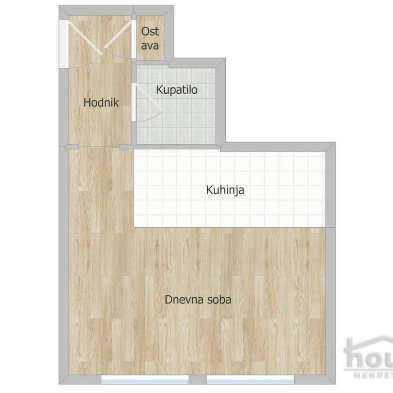Garsonjera na prodaju, Centar, Novi Sad, 32m², 3. sprat, 116.000 €