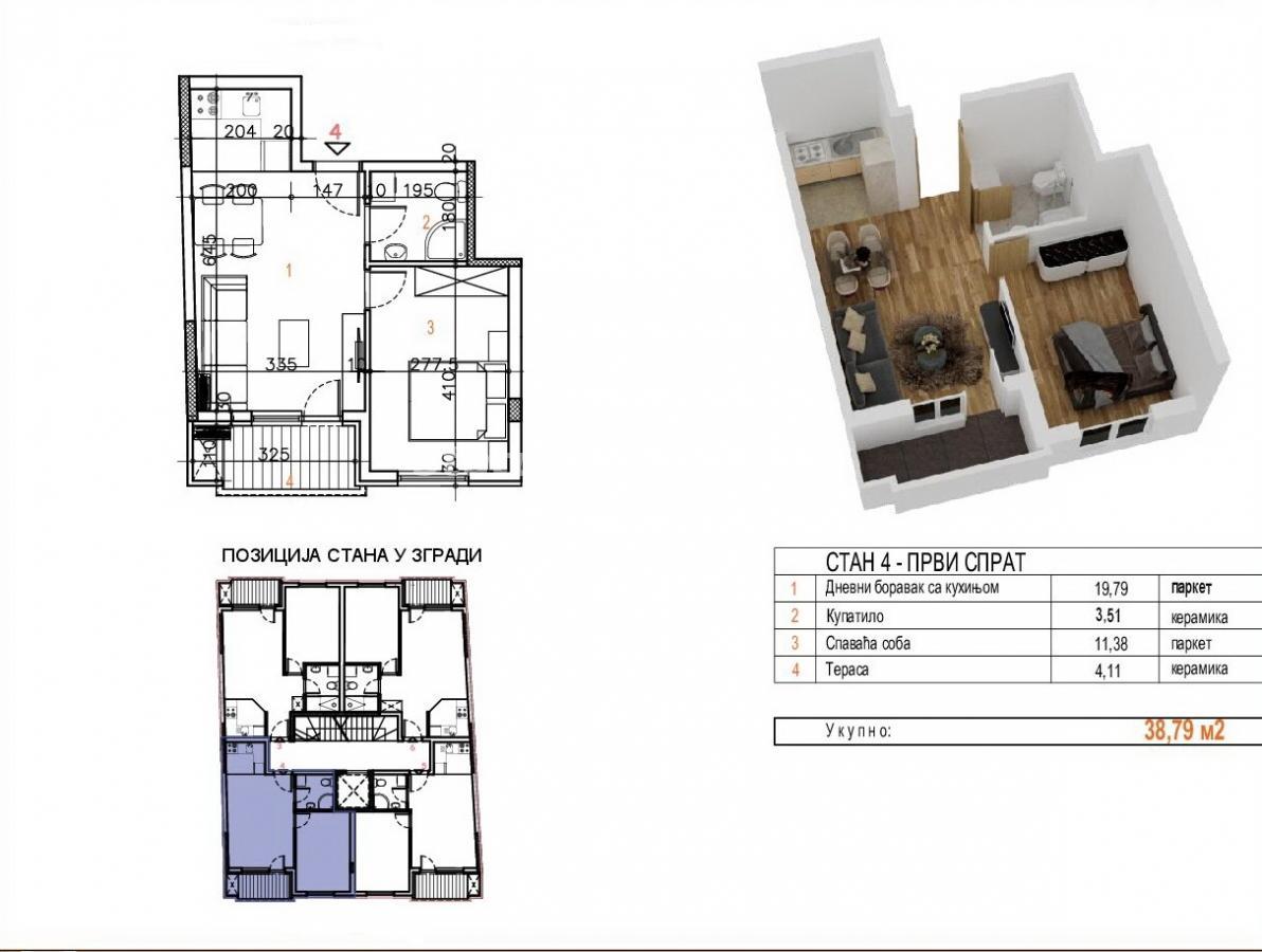Stan Prodaja Novi Sad Stan Prodaja Novi Sad 39 m2