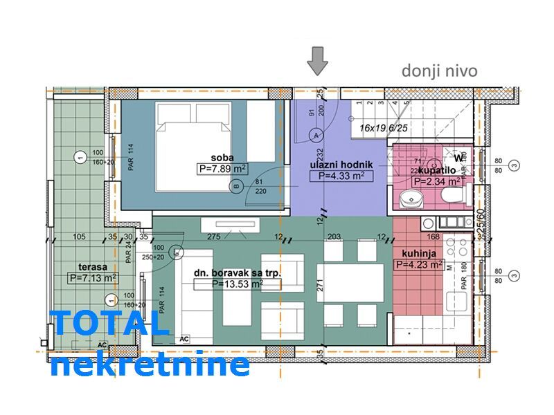 Petosoban stan na prodaju, Centar, Novi Sad, 122m², 319.300 €