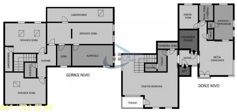Višesoban stan za izdavanje, Dedinje, Beograd, 369m², 5.000 €/mes