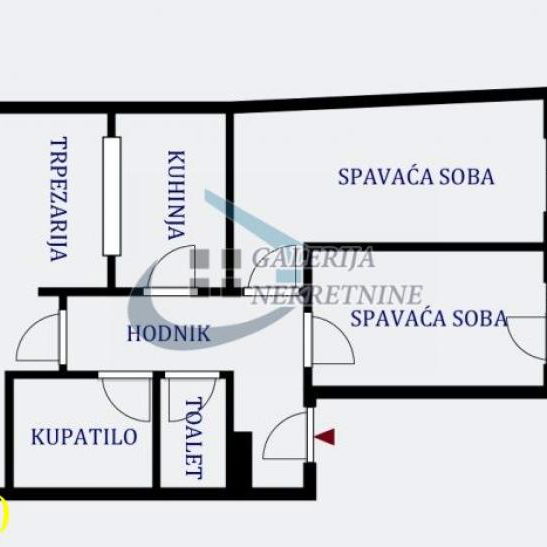 Dvoiposoban stan na prodaju, Vračar, Beograd, 74m², 259.000 €