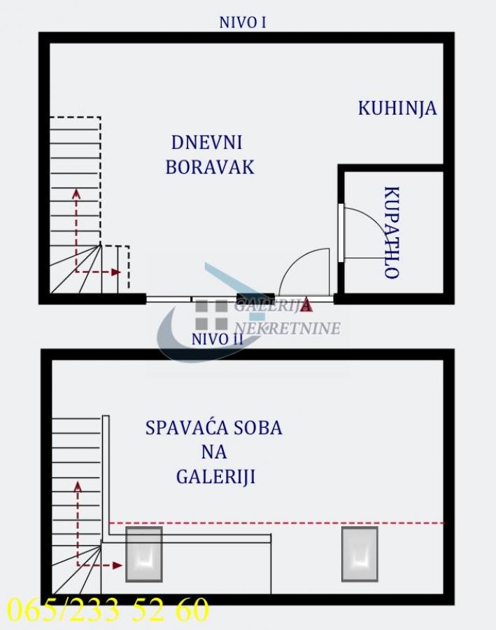 Jednoiposoban stan na prodaju, Vračar, Beograd, 43m², 167.000 €