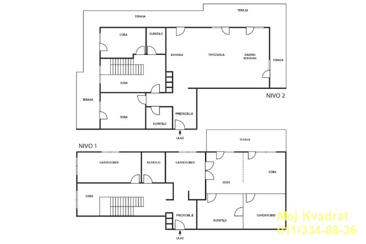 Višesoban stan na prodaju, Dorćol, Beograd, 245m², 1.590.000 €