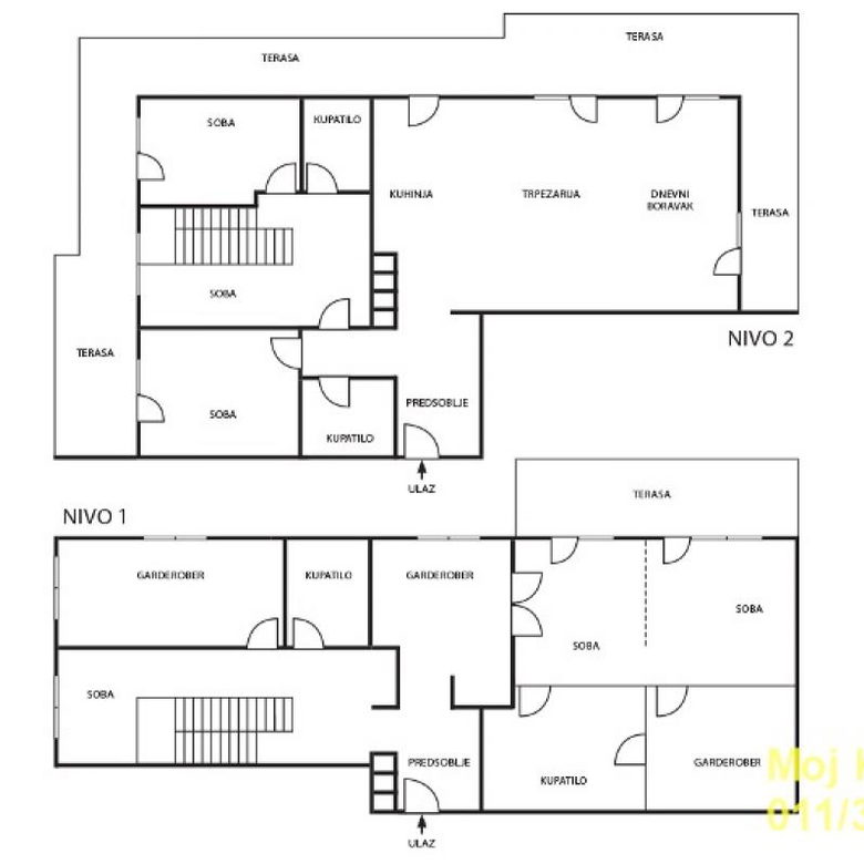 Višesoban stan na prodaju, Dorćol, Beograd, 245m², 1.590.000 €
