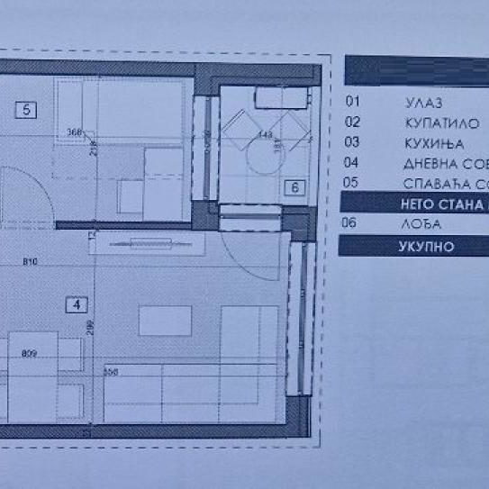 Dvosoban stan na prodaju, Blok 58, Beograd, 39m², 184.000 €
