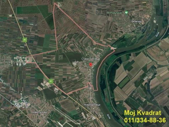 Plac na prodaju, Stari Banovci, Stara Pazova, 18,34 ari, 82.500 €