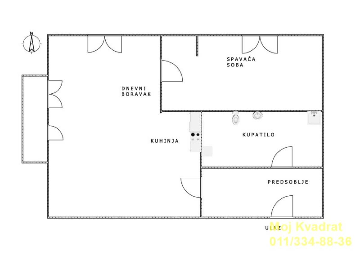 actionimagesite31agencykvadratimgh6n6hurefq-18 Jednosoban stan na prodaju, Višnjička Banja, Beograd, 30m², 109.900 €