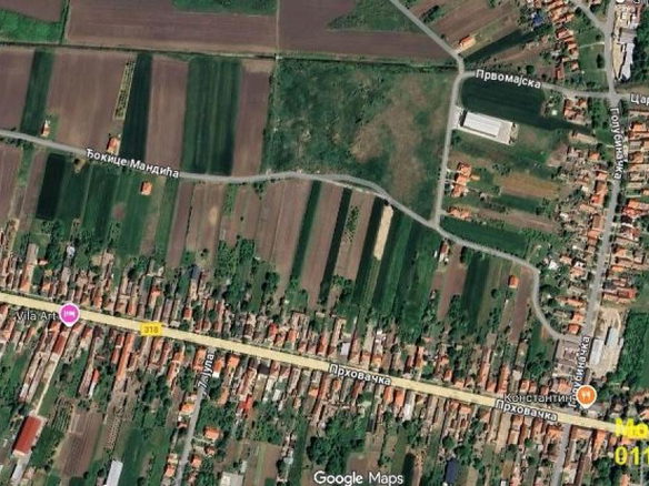 Plac na prodaju, Šimanovci, Pećinci, 25,95 ari, 78.000 €