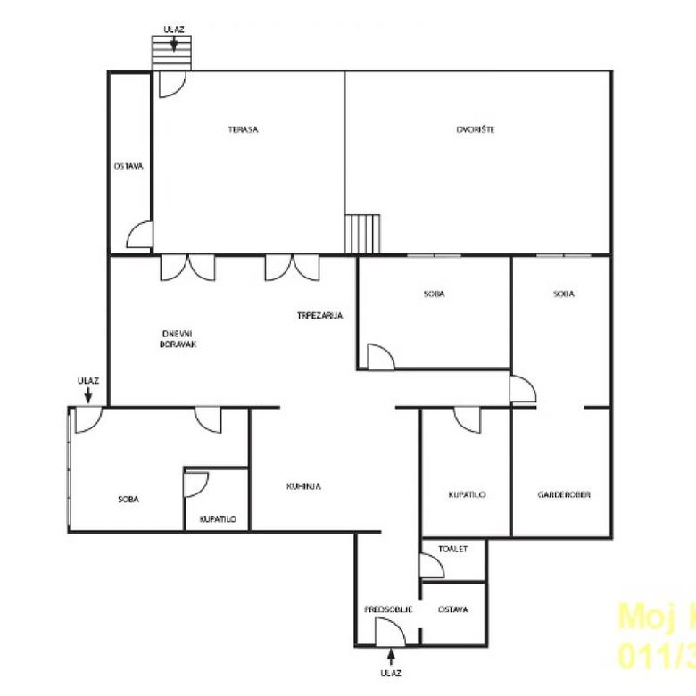 Četvorosoban stan na prodaju, Mirijevo, Beograd, 160m², 370.000 €