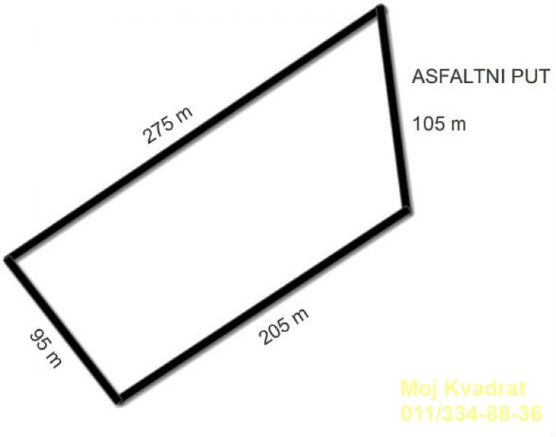 Plac na prodaju, Surčin, Beograd, 214 ari, 9.630.000 €