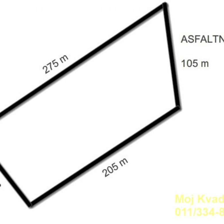 Plac na prodaju, Surčin, Beograd, 214 ari, 9.630.000 €