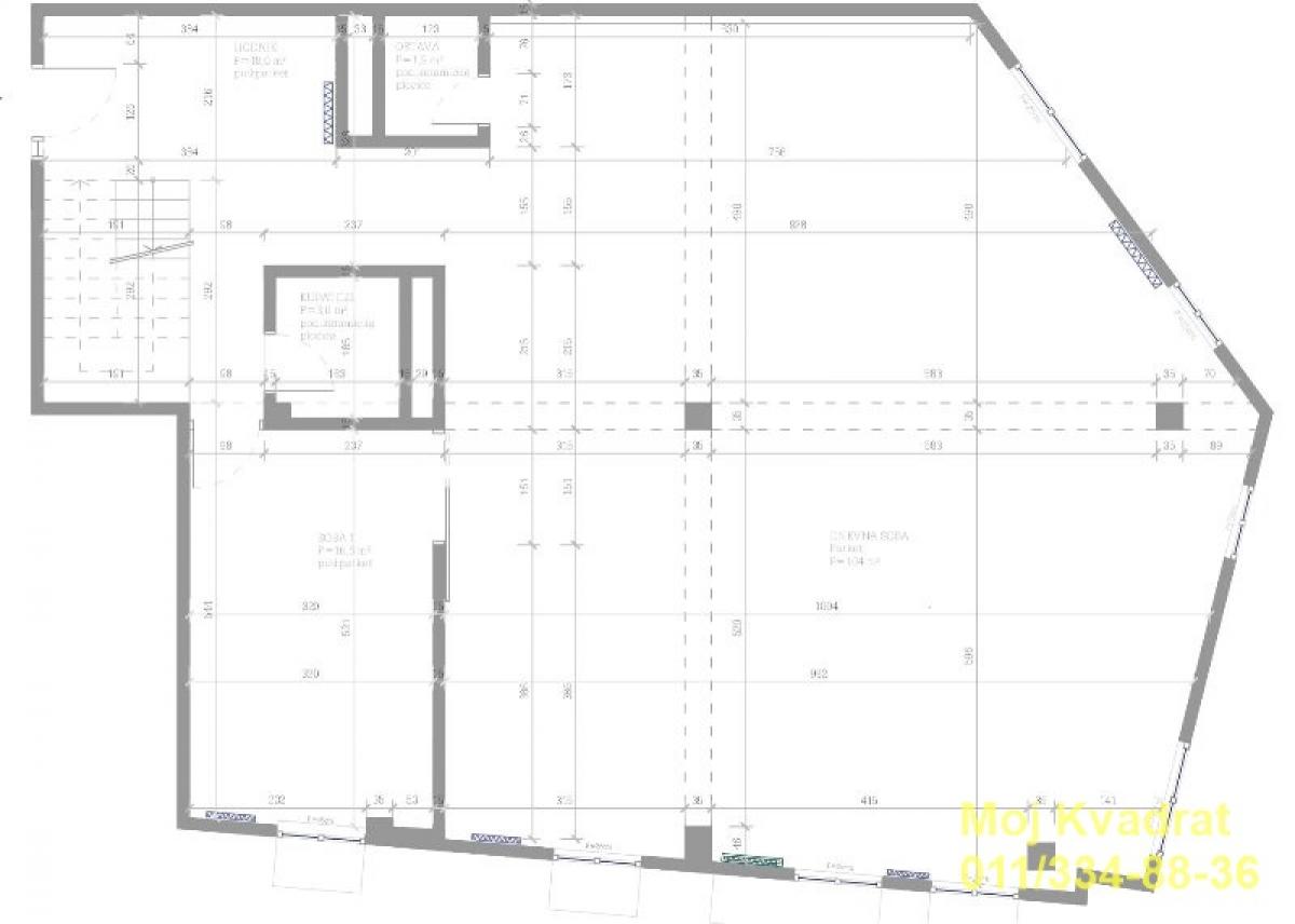 actionimagesite31agencykvadratimgurnonprw3f-10 Lokal na prodaju, Vračar, Beograd, 148m², 828.000 €