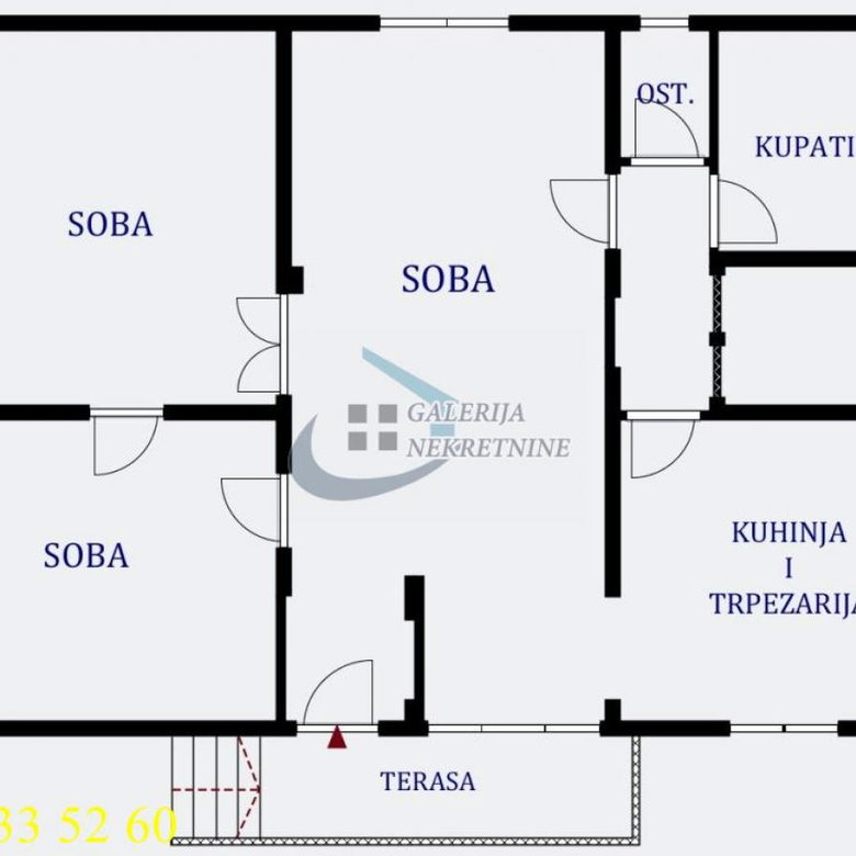 Stan Prodaja Beograd Banovo Brdo 106 m2