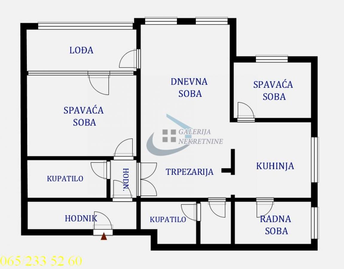 Stan Prodaja Beograd Višnjička Banja 74 m2