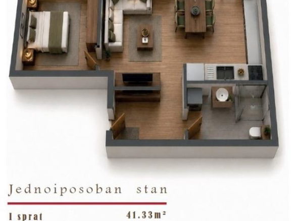 Stan Prodaja Beograd Učiteljsko Naselje 41 m2