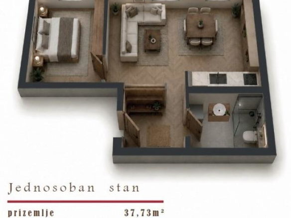 Stan Prodaja Beograd Učiteljsko Naselje 38 m2