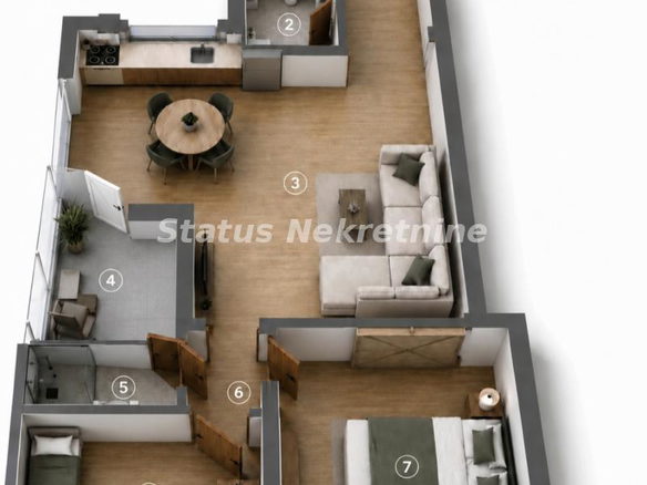 Stan Prodaja Novi Sad  54 m2