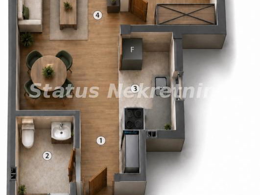 Stan Prodaja Novi Sad  41 m2