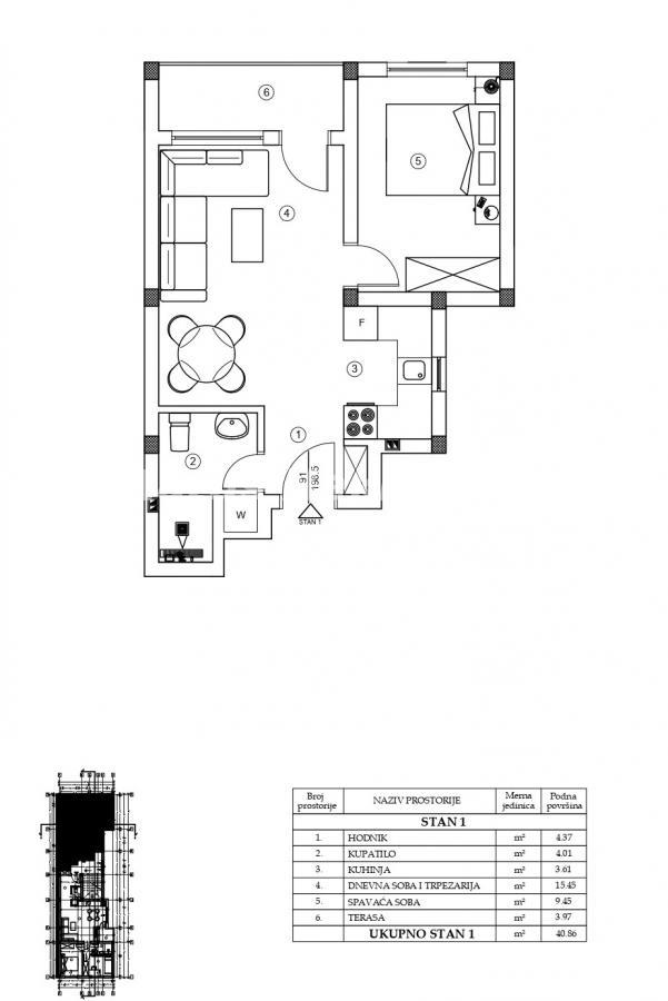 Stan Prodaja Novi Sad Stan Prodaja Novi Sad 41 m2