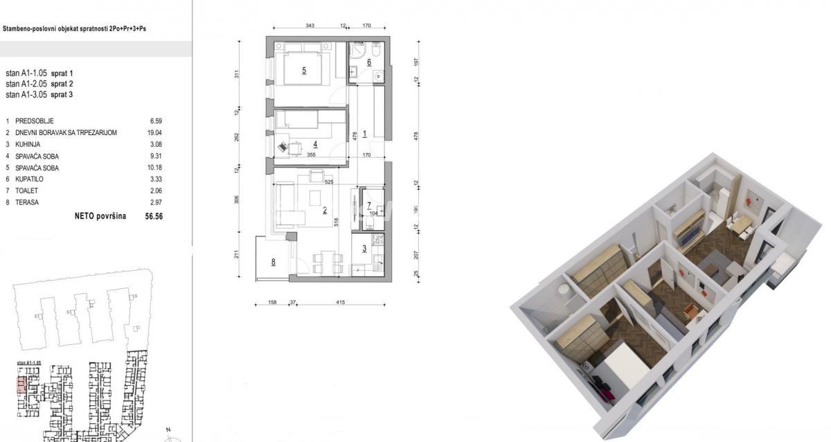 Stan Prodaja Novi Sad Stan Prodaja Novi Sad 57 m2