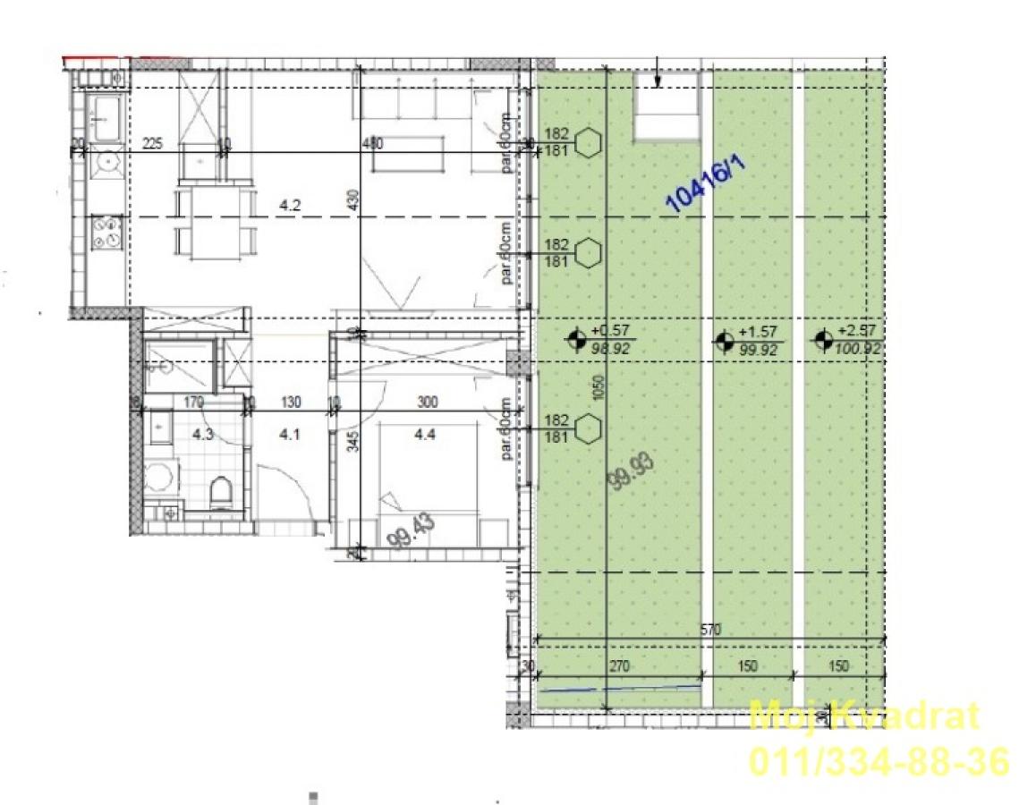 Stan Prodaja Beograd Stan Prodaja Beograd Banovo Brdo 49 m2