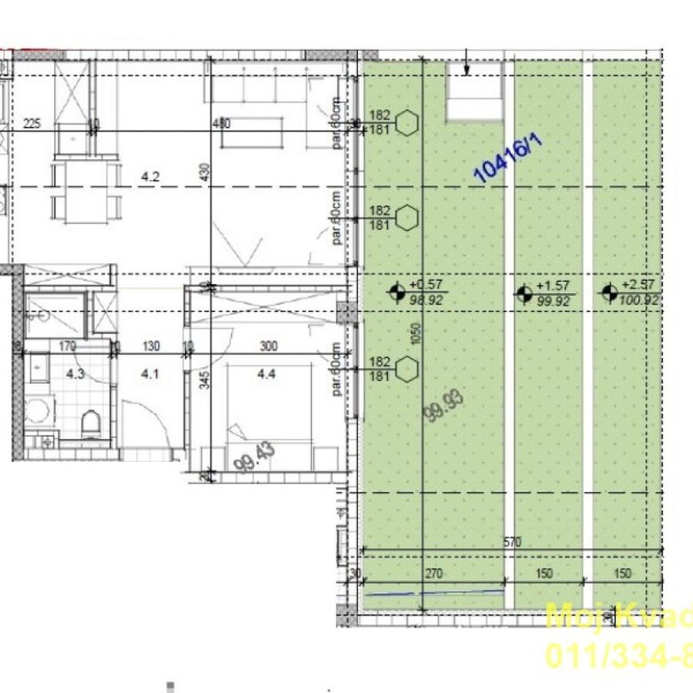 Stan Prodaja Beograd Banovo Brdo 49 m2