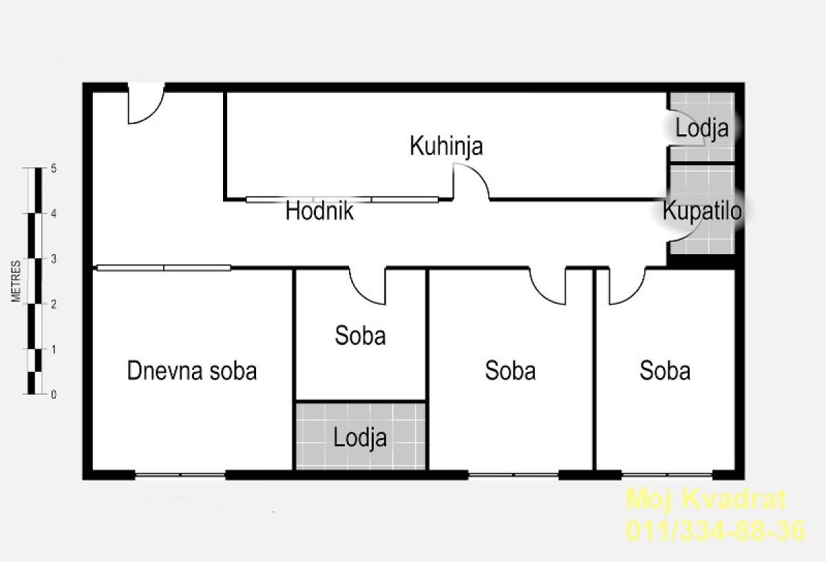 Stan Prodaja Beograd Banjica 75 m2
