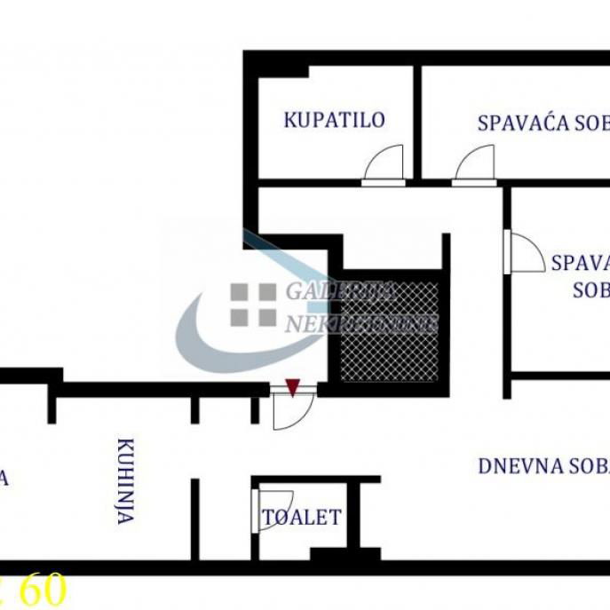Stan Prodaja Beograd Banovo Brdo 87 m2
