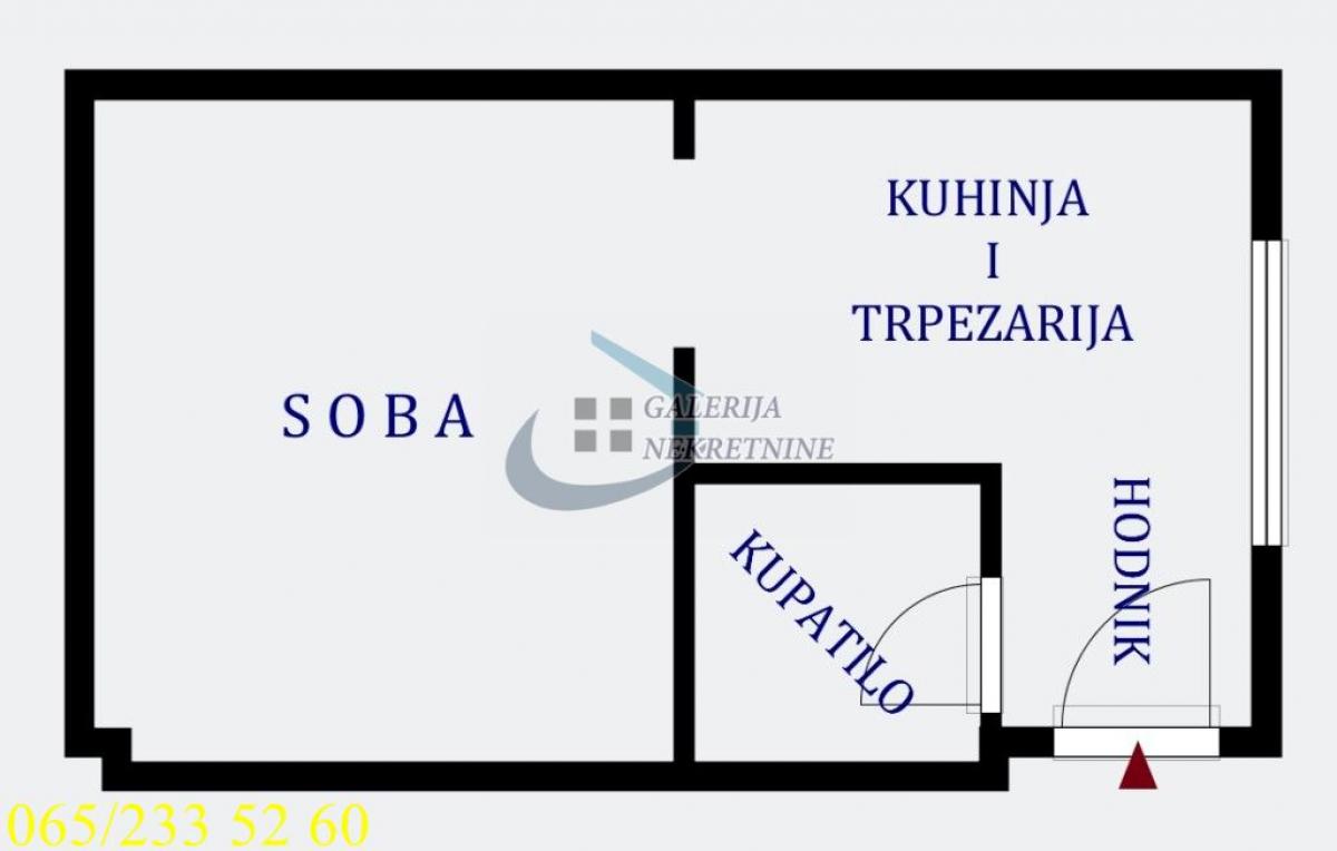 Stan Prodaja Beograd Čubura 23 m2