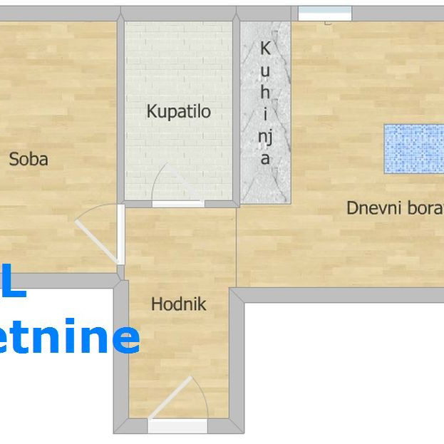 Jednoiposoban stan na prodaju, Centar, Novi Sad, 30m², 77.250 €