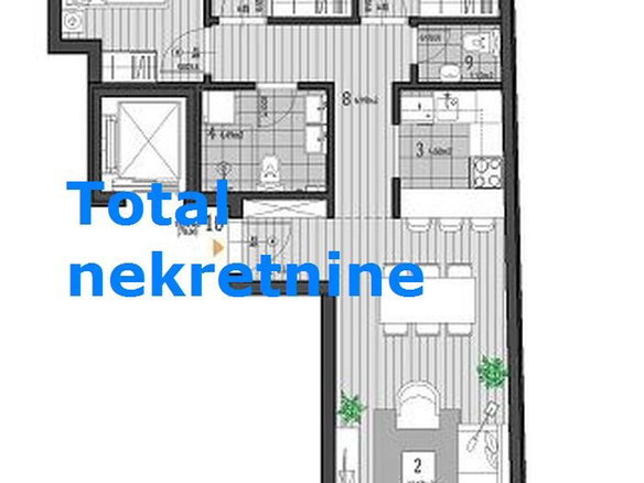 Stan Prodaja Novi Sad  78 m2