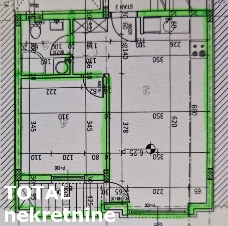 Stan Prodaja Novi Sad  44 m2