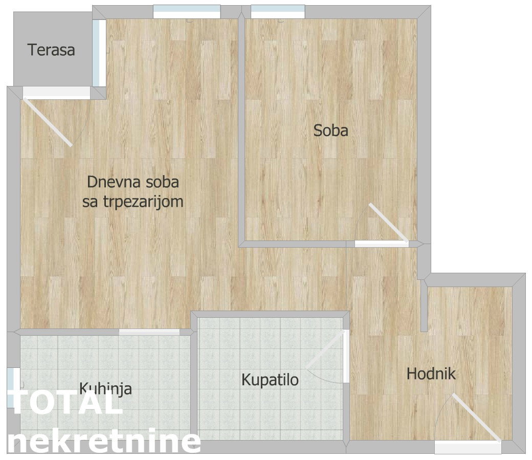 Jednoiposoban stan na prodaju, Bulevar, Novi Sad, 42m², 148.000 €